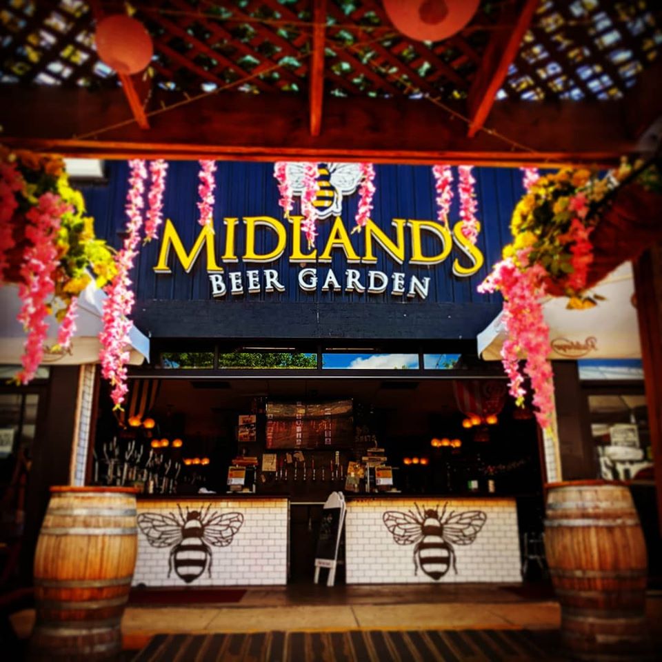 The Midlands Beer Garden interior, Washington DC Park View