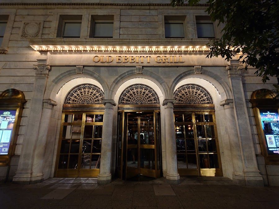 Old Ebbitt Grill White House atmosphere