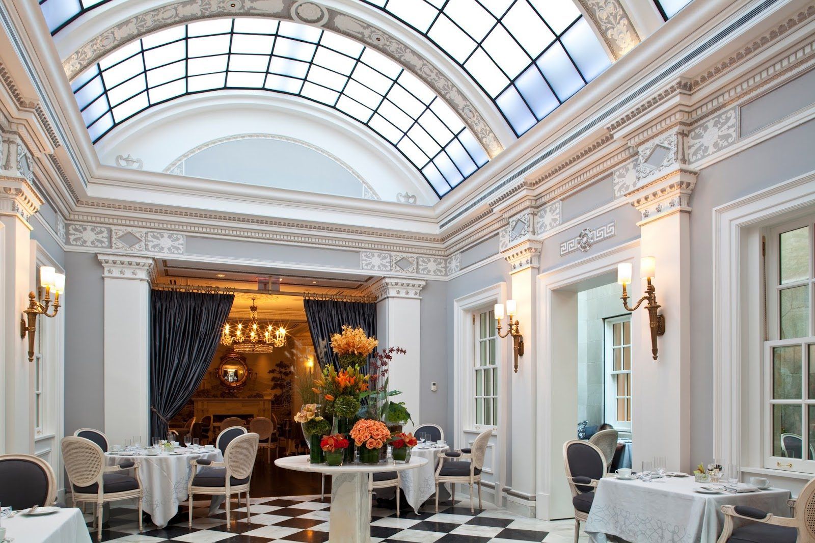 The Greenhouse Bar at Jefferson Washington DC bar interior