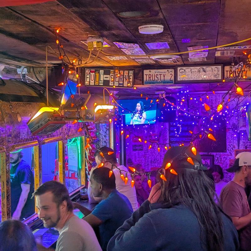 Trusty's Skee-Ball and seating, Washington DC