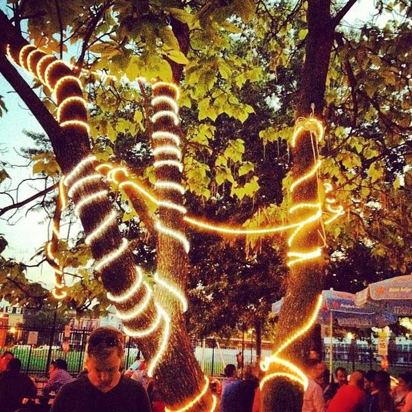 The Wonderland Ballroom bar in Washington DC