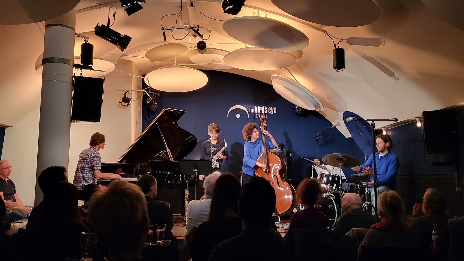 Bird's Eye Jazz Club Zurich bar interior