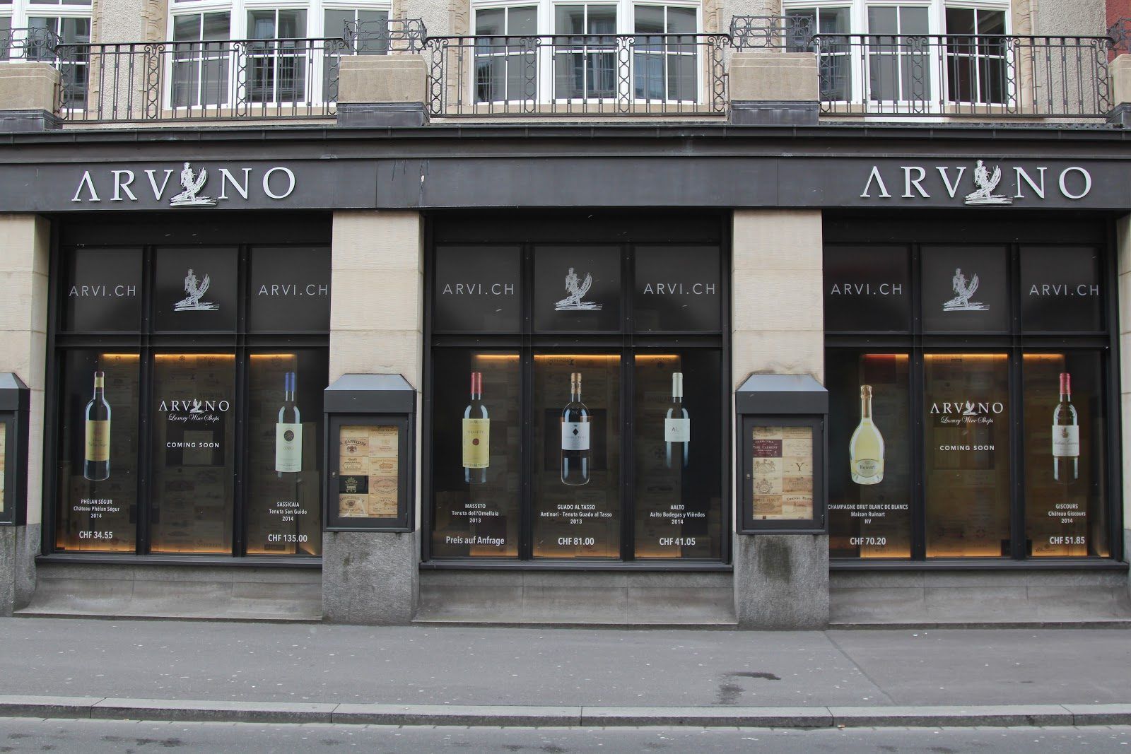 Le Vin, Zurich