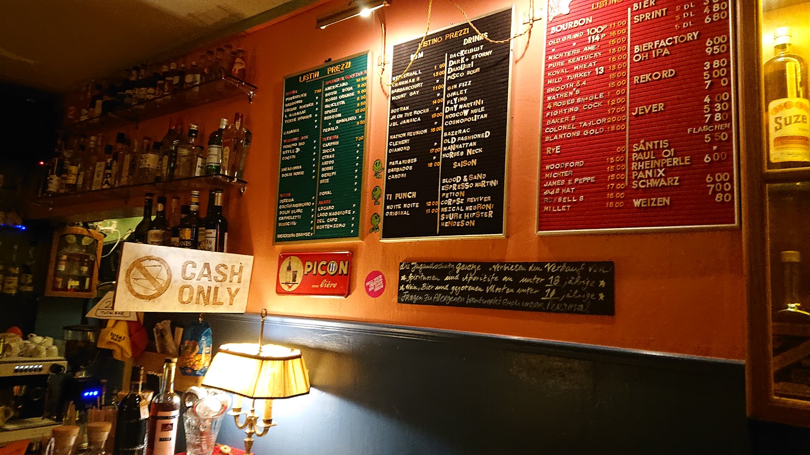 Total Bar, Zurich
