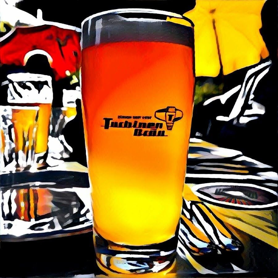 Turbinenbrau Tap cocktail at the bar