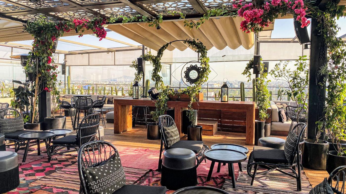 La Bóveda rooftop date night Mexico City