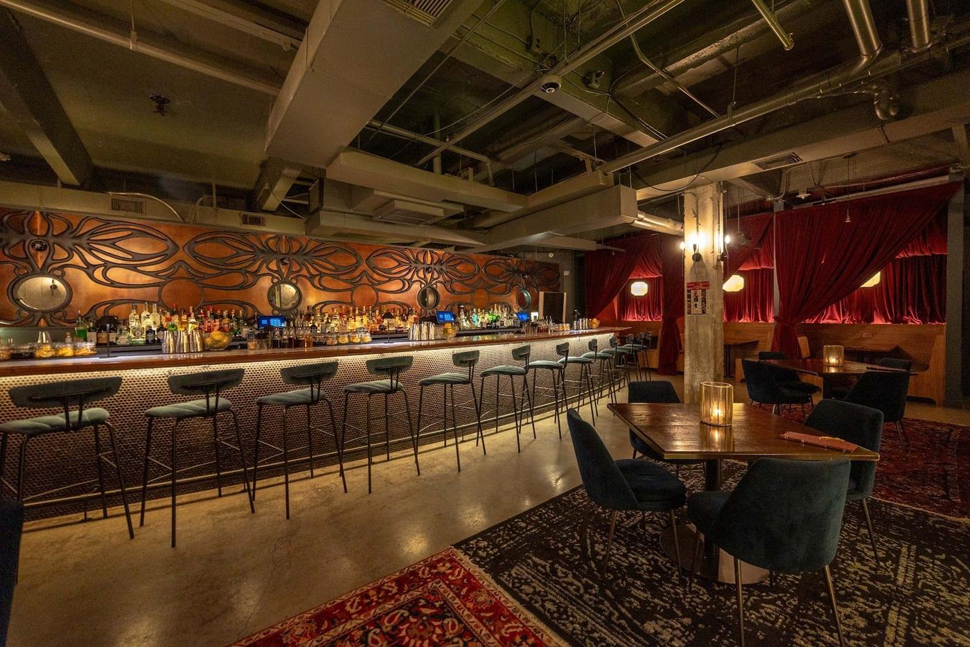 Snake and Jake's Christmas Club Lounge New Orleans bar interior