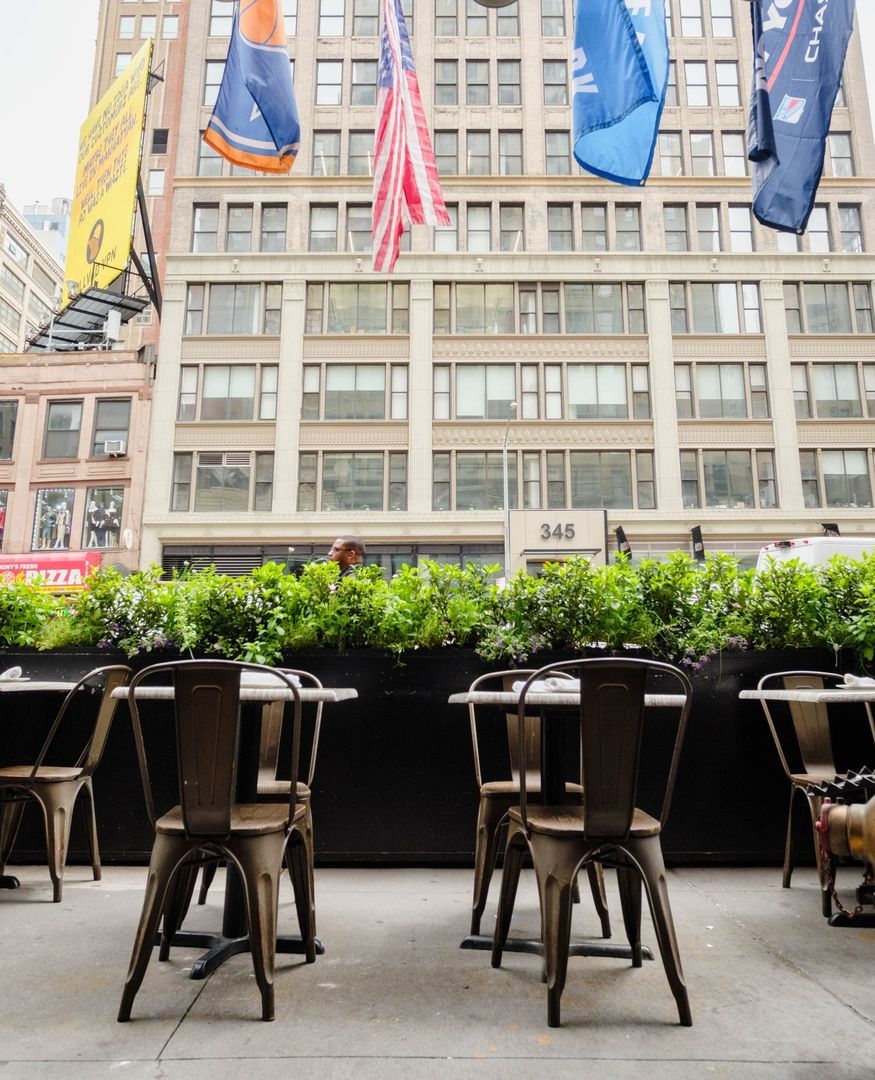 Lively beer bar interior on the Upper West Side