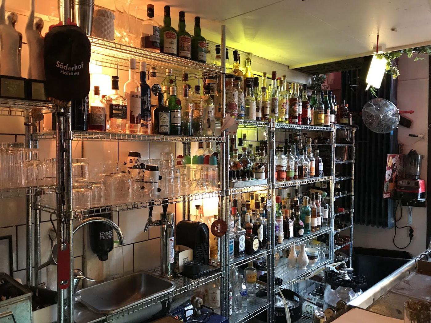 Fältöversten Folly Stockholm bar interior